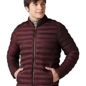 ?Symbol Men's 100% Nylon Lightweight Quilted Winter Jacket | Regular Fit