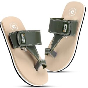 Men?s Comfort Slippers with Adjustable Strap