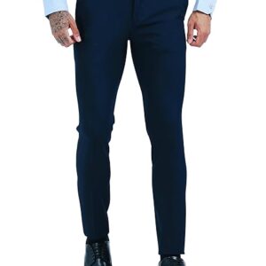 Symbol Men's Stretchable Formal Pants | Trousers (Slim Fit)